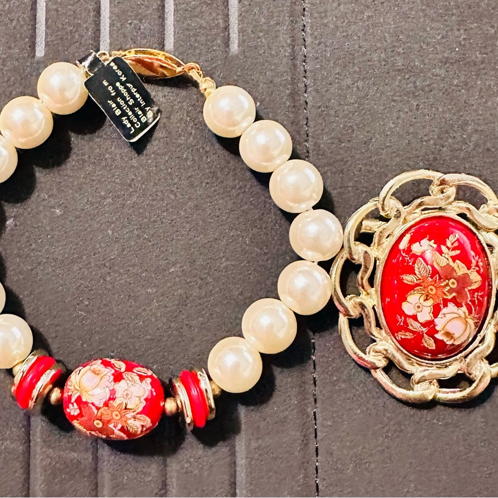 Bracelet and Pin Lady Blair Collection from Blair Shoppe by Interpur Korea